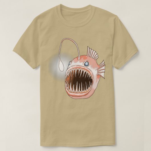 アングラーフィッシュ1 Tシャツ (デザイン正面)