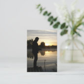 アングラー朝 アドバイスカード (スタンド正面)