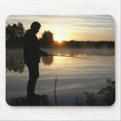 アングラー朝 マウスパッド (正面)