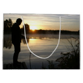 アングラー朝 ラージペーパーバッグ (裏面)