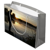 アングラー朝 ラージペーパーバッグ (裏面アングル)