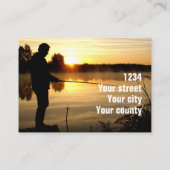 アングラー朝 名刺 (裏面)