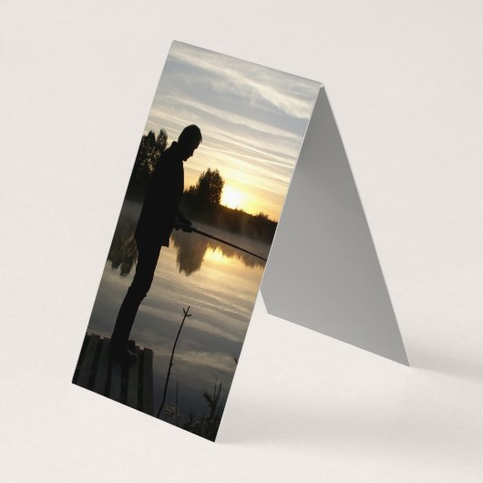 アングラー朝 名刺 (裏面)