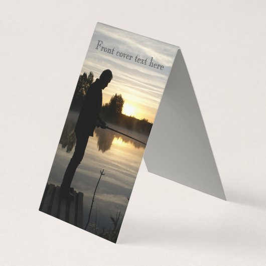 アングラー朝 名刺 (正面)