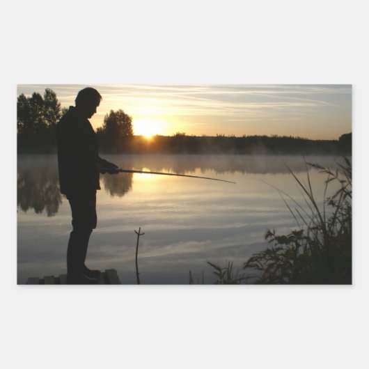 アングラー朝 長方形シール (正面)