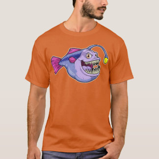 アングラー魚 Tシャツ