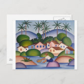 アングラー – tarsila do Amaral ポストカード (正面/裏面)