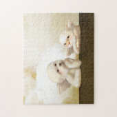 アングリードッグ&キャットオンクラウド ジグソーパズル (縦)