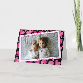 アングルフォト祖父母ヴァレンティーンズデイホリデー シーズンカード