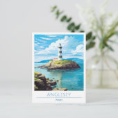 アングレシーウェールズヴィンテージトラベル ポストカード (スタンド正面)
