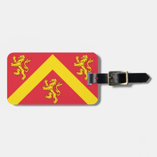 アングレシーラゲッジタグの国旗 ラゲッジタグ (正面横)