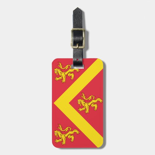 アングレシーラゲッジタグの国旗 ラゲッジタグ (正面縦)