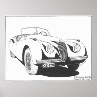 アングレーズジャガー ポスター