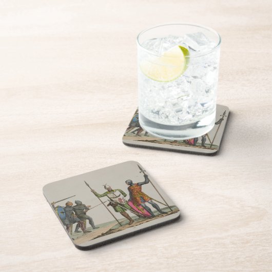 アングロサクソンの戦士は、「歴史oからの14をめっきします コースター (右側)