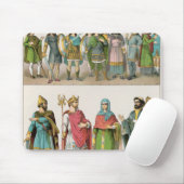 アングロサクソンの服 マウスパッド (マウス)