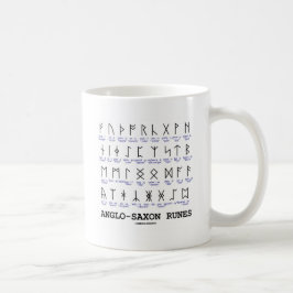 アングロサクソンのRunes (言語学の暗号解読法) コーヒーマグカップ