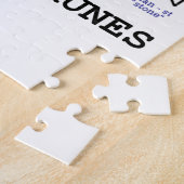 アングロサクソンのRunes (言語学の暗号解読法) ジグソーパズル (側面)