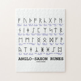 アングロサクソンのRunes (言語学の暗号解読法) ジグソーパズル