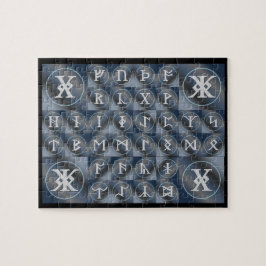 アングロサクソンフソルトルンパズル | runalphabet ジグソーパズル