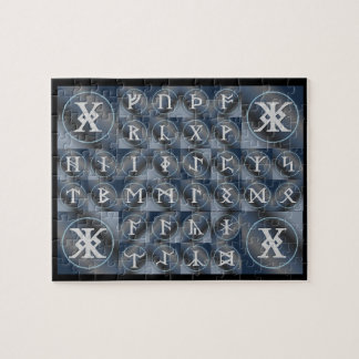 アングロサクソンフソルトルンパズル | runalphabet ジグソーパズル