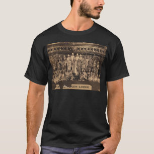アングロサクソンロッジのフリーメーソン会員のポートレート Tシャツ