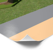 アングロサクソンロンドンとタワー ポスター (コーナー)