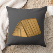 アングロサクソン小屋クッション クッション (ブランケット)