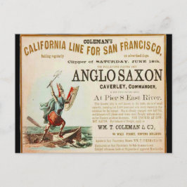 アングロサクソン船 ポストカード