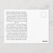 アングロサクソン船 ポストカード (裏面)