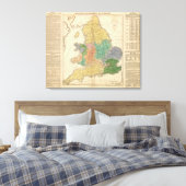 アングロサクソン諸王国 キャンバスプリント (インサイチュ (寝室))