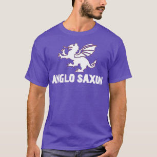 アングロサクソン黒 Tシャツ