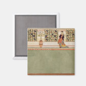 アングロ日本のウォールデザイン、c.1860(w/c & pencil o) マグネット (正面/裏面)