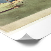 アングロ日本のスタイル家具デザインズバイエドワードW ポスター (角)