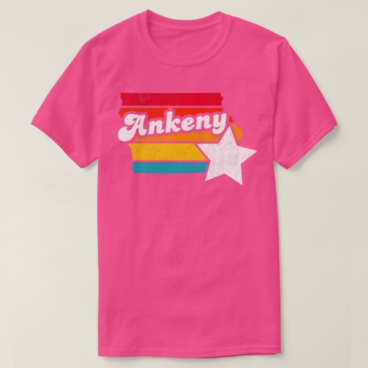 アンケニーアイオワヴィンテージ動揺して土産2 Tシャツ (デザイン正面)