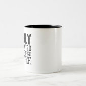 アンゲラフィッシュとコーヒーに気を取られる ツートーンマグカップ (中央)