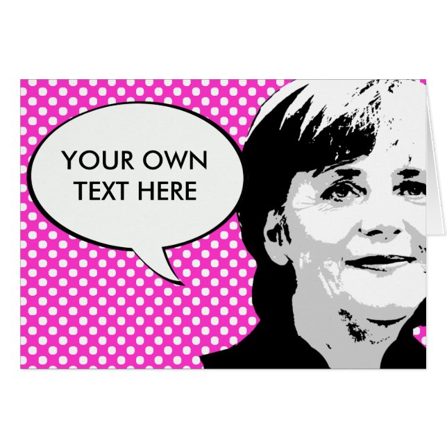 アンゲラ・メルケル (正面横)