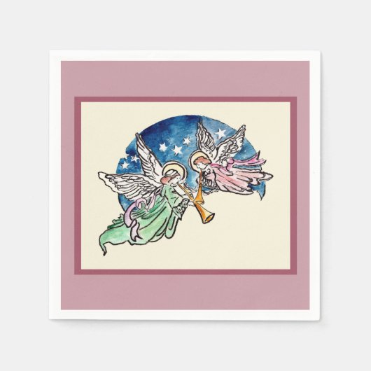 アンゲリックヒムンズ スタンダードカクテルナプキン (正面)