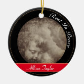 アンゲリックベビー&ストーミー天国/ヴィンテージクリスマス セラミックオーナメント (正面)