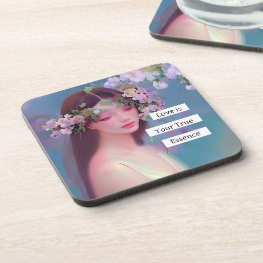 アンゲリックメイドアンドレ感動的引用文イーサリア コースター (左側)