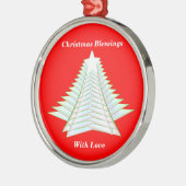 アンゲリック抽象芸術ツリー メタルオーナメント (左)