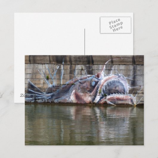 アンコウ ポストカード (正面/裏面)