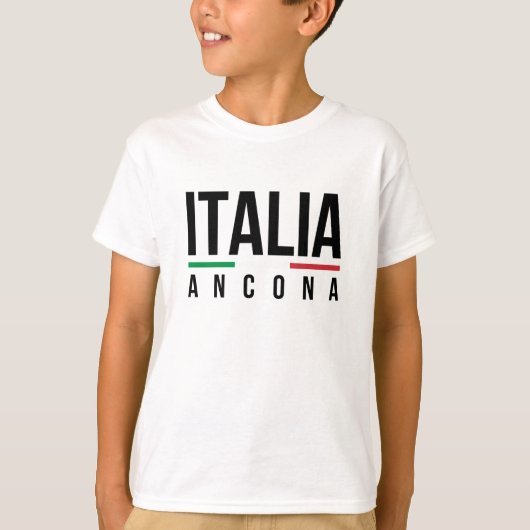 アンコナ・イタリア Tシャツ (正面)