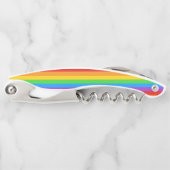 アンコルクとプライド:レインボーフラグ ソムリエナイフ (正面)