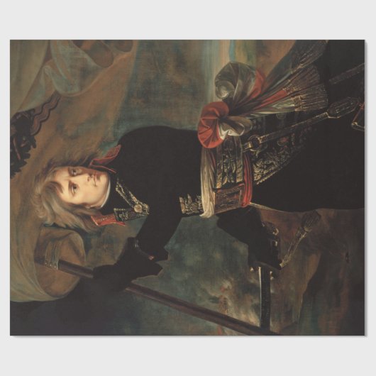 アンコールでのナポレオン・ボナパルトの激励 ラッピングペーパー (フラット)