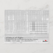 アンコールの窓 ポストカード (裏面)