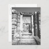 アンコールカンボジア、プリラップ寺 ポストカード (正面/裏面)