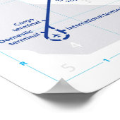 アンコールテンプルチューブマップ ポスター (角)