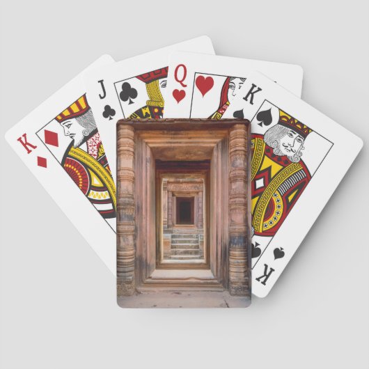 アンコールワットエントリーウェイ(カンボジア) トランプ (裏面)