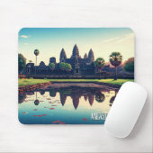 アンコールワットカンボジアアットドーン マウスパッド (マウス)