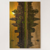 アンコールワットカンボジアクメール寺院 ジグソーパズル (縦)